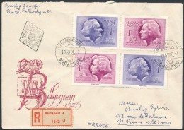 1956 Bélyegnap FDC 2 Klf Fordított Párral - Andere & Zonder Classificatie