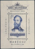 ** 1954 Jókai Mór - Bélyegnap (27.) Blokk (7.000) - Autres & Non Classés