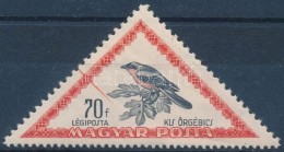 ** 1952 Madarak 70f Bal Oldalon Látványos Rákel Csíkkal - Autres & Non Classés