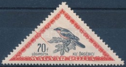 ** 1952 Madarak 70f Bal Oldalon Látványos Rákel Csíkkal - Other & Unclassified