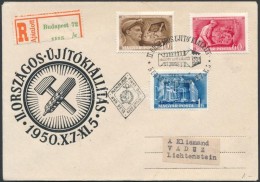 1950 Újítók Sor Ajánlott FDC-n - Otros & Sin Clasificación