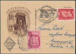 1948 Szakszervezet FDC Centenárium 8f Díjkiegészítéssel, 2 Klf Alkalmi... - Sonstige & Ohne Zuordnung