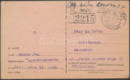 1946 (27. Díjszabás) Távolsági LevelezÅ‘lap 200.000AP Készpénzes... - Other & Unclassified