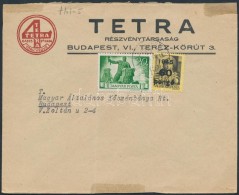 1945 (5. Díjszabás) Helyi Levél 20P + 60P Bérmentesítéssel / Local Cover... - Other & Unclassified