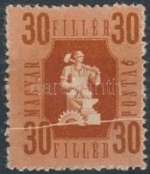 ** 1946 Forint-fillér 30f Papírránccal - Otros & Sin Clasificación