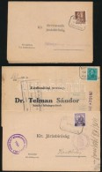 1931-1943 3 Db Küldemény Postaügynökségi Bélyegzéssel 'GERSE',... - Other & Unclassified