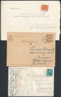 1931-1937 3 Db Küldemény Ritkább Bélyegzésekkel - Andere & Zonder Classificatie