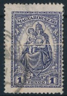 O 1926 Koronás Madonna 1P Papírránccal - Altri & Non Classificati