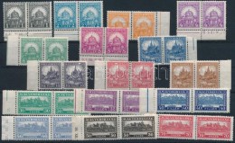 ** 1926 PengÅ‘-fillér (I) A Sor ívszéli Párokban / Mi 411-426 Margin Set In Pairs... - Autres & Non Classés