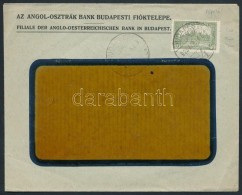 1923 Banklevél AOB Cépglyukasztásos Bélyeggel - Other & Unclassified