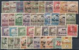 ** * O Baranya I. 1919 39 Klf Bélyeg, Közte Több Antikva; Garancia Nélkül (284.250) - Otros & Sin Clasificación