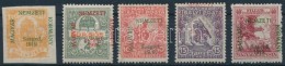 ** * Szeged 1919 5 Klf Bélyeg Bodor Vizsgálójellel (12.400) (Hadisegély 40f Falcos /... - Autres & Non Classés