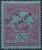 * Bánát-Bácska 1919 Turul 50f, Bodor Vizsgálójellel - Other & Unclassified