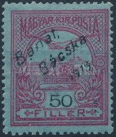 * Bánát-Bácska 1919 Turul 50f, Bodor Vizsgálójellel - Otros & Sin Clasificación