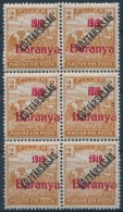 ** Baranya I. 1919 Arató/Köztársaság 2f Próbanyomat Piros... - Andere & Zonder Classificatie