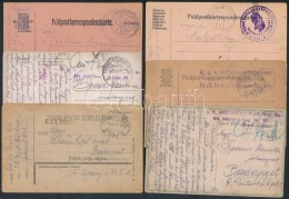 1916-1917 6 Db Tábori Posta Küldemény - Andere & Zonder Classificatie