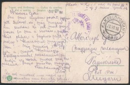 1916 Tábori Posta Képeslap / Field Postcard 'M.KIR. 23. HONVÉD GY.EZRED PARANCSNOKSÁG'... - Otros & Sin Clasificación