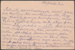 1916 Tábori Posta LevelezÅ‘lap 'HONVÉD GYALOG EZRED I. ZÁSZLÓALJ' + 'HP 132' - Andere & Zonder Classificatie