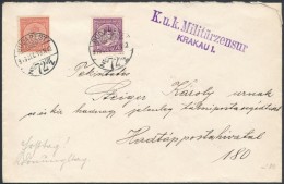 1916 Koronázás 10f + 15f ElsÅ‘napi - Köznapi BélyegzésÅ± - Tábori Posta... - Other & Unclassified