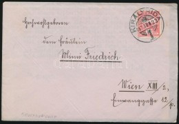 1913 Levél Bécsbe ,,KIRÁLYHIDA' - Autres & Non Classés