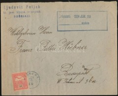 1904 Céges Levél 'BOSNJAKI' - Budapest - Otros & Sin Clasificación