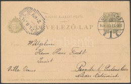 1904 Díjjegyes LevelezÅ‘lap Fordított Vízjellel / PS-card With Inverted Watermark - Andere & Zonder Classificatie