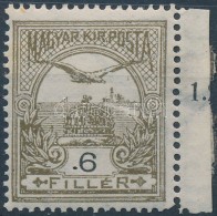 ** 1913 Turul 6f ívszéli Bélyeg .6 Az értékjelzés - Autres & Non Classés