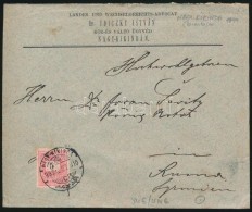 1899 5kr Levélen 'NAGYKIKINDA C' - 'RUMA' - Otros & Sin Clasificación