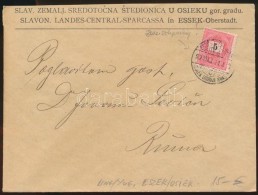 1899 5kr Levélen 'ESZÉK (FELSÅVÁROS) / OSIEK GORNJI GRAD' - Andere & Zonder Classificatie