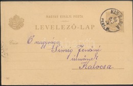 1898 Millenniumi Díjjegyes (Szent Asztrik átnyújtja A Koronát) 'KIS-HARTA PEST M.' -... - Andere & Zonder Classificatie