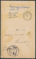 1895 Hivatalos Levél 'LIPTÓ SZ:MIKLÓS LEVÉLPOSTA' - Autres & Non Classés
