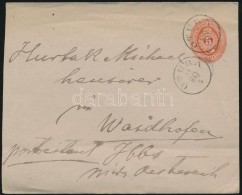 1895 5kr Díjjegyes Boríték 'ÓTURA' - WAIDHOFEN - Other & Unclassified