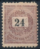 * 1889 24kr Elektro 11 1/2 Fogazás (6.000) - Otros & Sin Clasificación