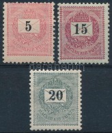 ** 1889 5kr, 15kr, 20kr (10.200) - Other & Unclassified