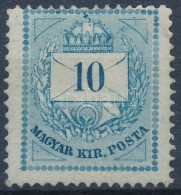 * 1874 10kr 13-as Fogazás (7.500) - Autres & Non Classés