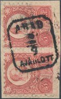 1871 Réznyomat 5kr Pár / Mi 10 Pair 'ARAD AJÁNLOTT' - Sonstige & Ohne Zuordnung