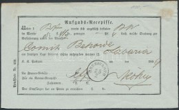 1859 Aufgabs Recepisse 'OBERWARTH' - Altri & Non Classificati