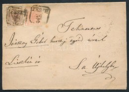 ~1855 3kr + 6kr  Levélen ,,PESTH' - Sonstige & Ohne Zuordnung