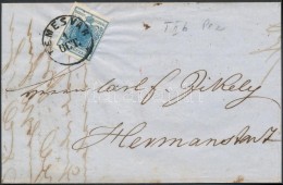 1851 9kr HP Levélen / On Cover 'TEMESVÁR' - 'HERRMANNSTADT' - Autres & Non Classés