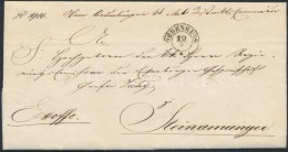 1850 Ex Offo 'OEDENBURG' - 'SZOMBATHELY' - Other & Unclassified