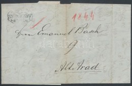 1844 Portós Levél ,,SZEGEDIN' - Alt-Arad - Autres & Non Classés