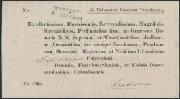 1842 Ex Offo 'WARASDIN' - Leutsovia - Other & Unclassified