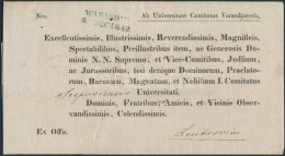 1842 Ex Offo 'WARASDIN' - Leutsovia - Sonstige & Ohne Zuordnung