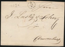 ~1840 Portós Levél / Unpaid Cover 'DEZS' - Clausenburg - Otros & Sin Clasificación