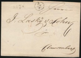 ~1840 Portós Levél / Unpaid Cover 'DEZS' - Clausenburg - Sonstige & Ohne Zuordnung