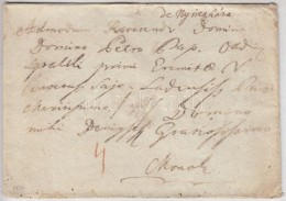 1790 Félportós Levél 'NYIREGYHÁZA' - Monok - Other & Unclassified