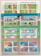 ** Románia 1984-1988 Sport 5 Kisívpár Berakólapon - Andere & Zonder Classificatie