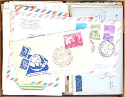 1917-1993 180 Db Légi Postával Kapcsolatos Küldemény, FDC, Aerogramm, Helikopter... - Sonstige & Ohne Zuordnung