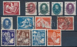 O NDK 1950 13 Db Jobb Bélyeg (Mi EUR 254,-) - Sonstige & Ohne Zuordnung