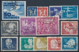 O NDK 1949-1950 14 Db Jobb Bélyeg, 1 Kivételével Komplett Kiadások (Mi EUR 298,-) - Andere & Zonder Classificatie